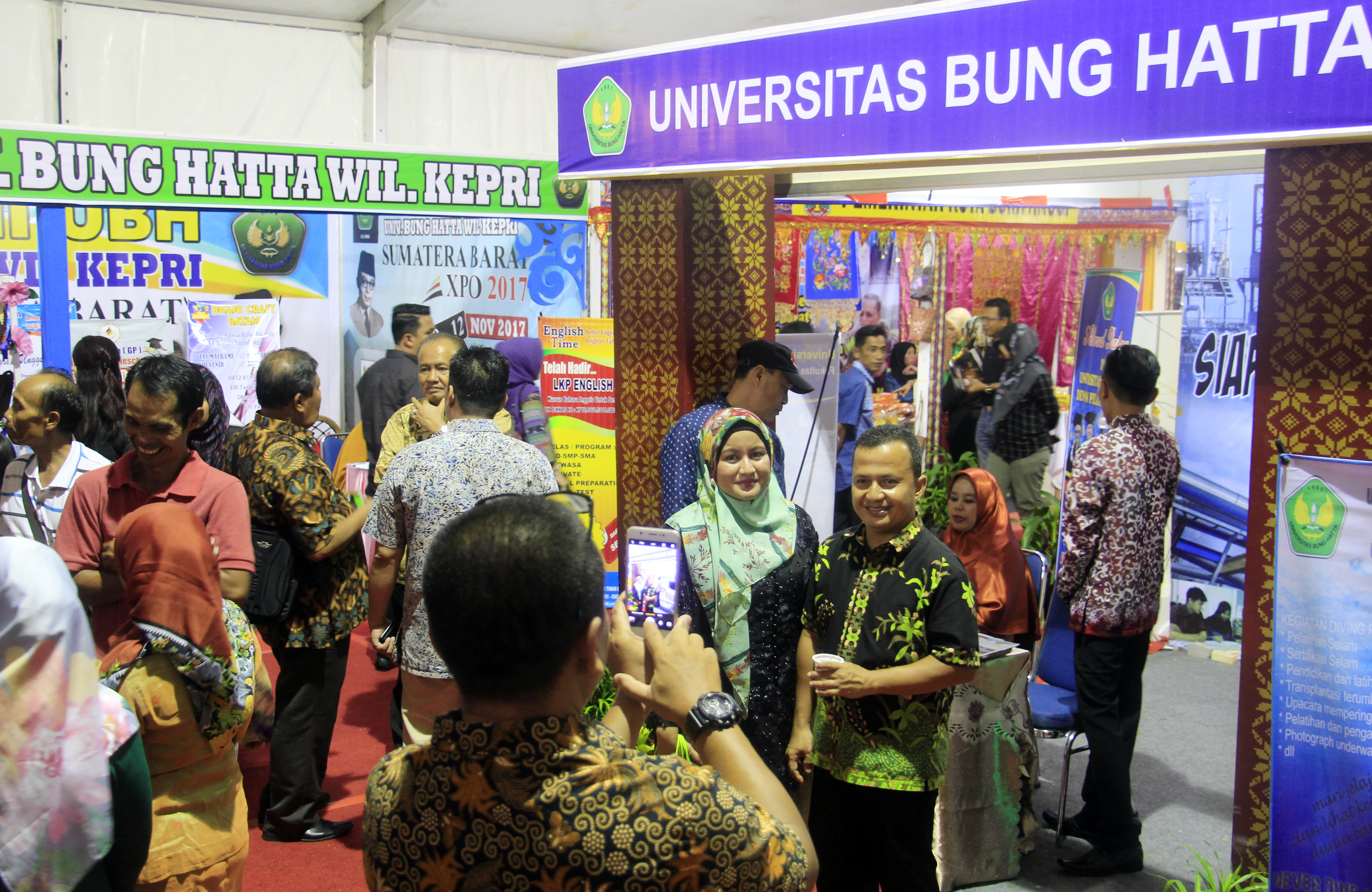 Universitas Bung Hatta Hadir di Sumbar Expo 2017, Upaya Branding di Luar Daerah