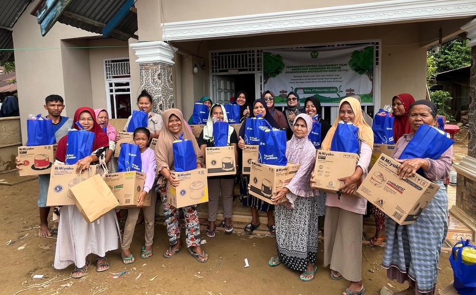 PKM Dosen Fakultas Ekonomi dan Bisnis Universitas Bung Hatta, Peduli Bencana Ringankan Beban Warga
