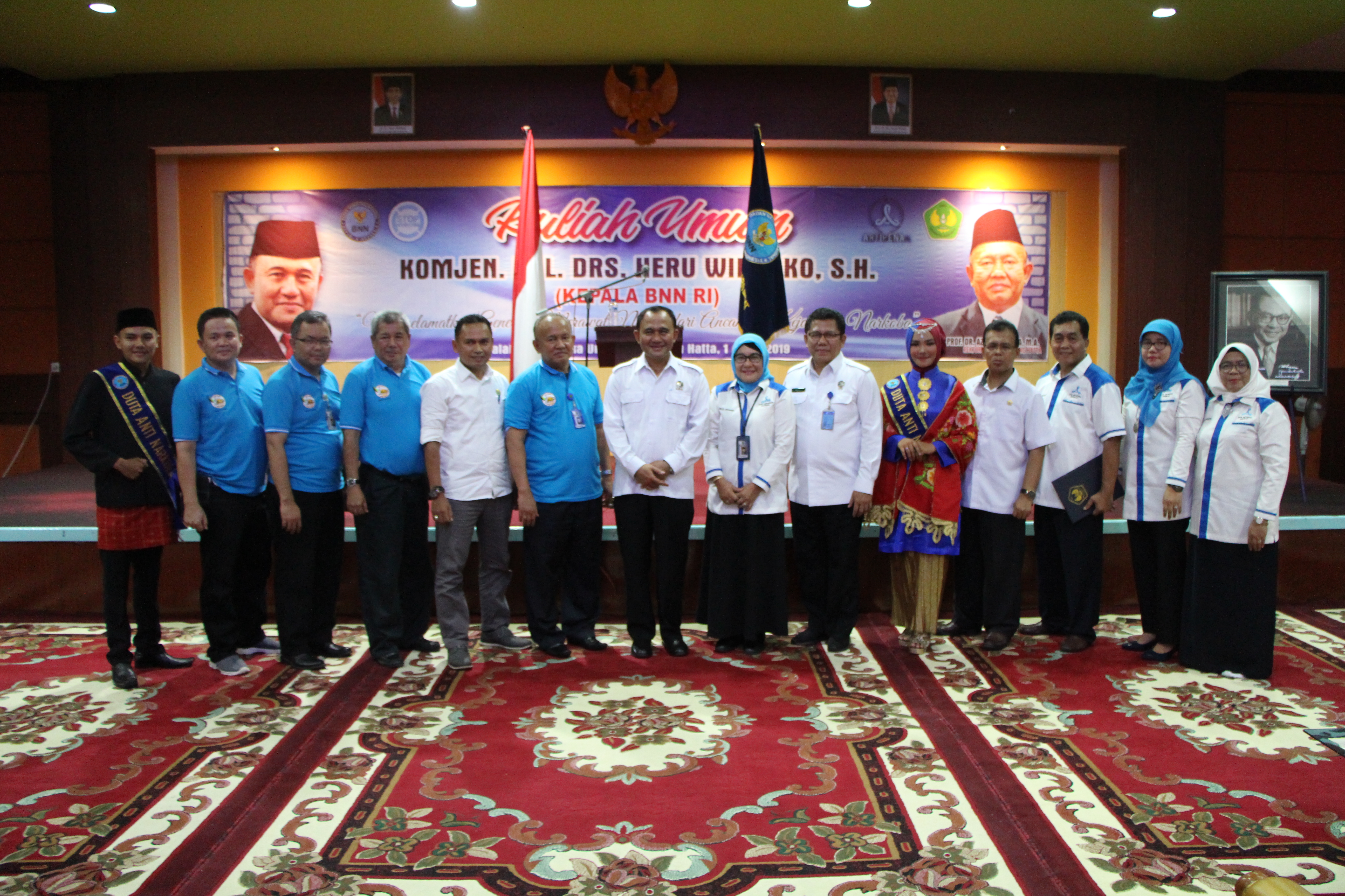 Kepala BNN RI Kuliah Umum di Universitas Bung Hatta