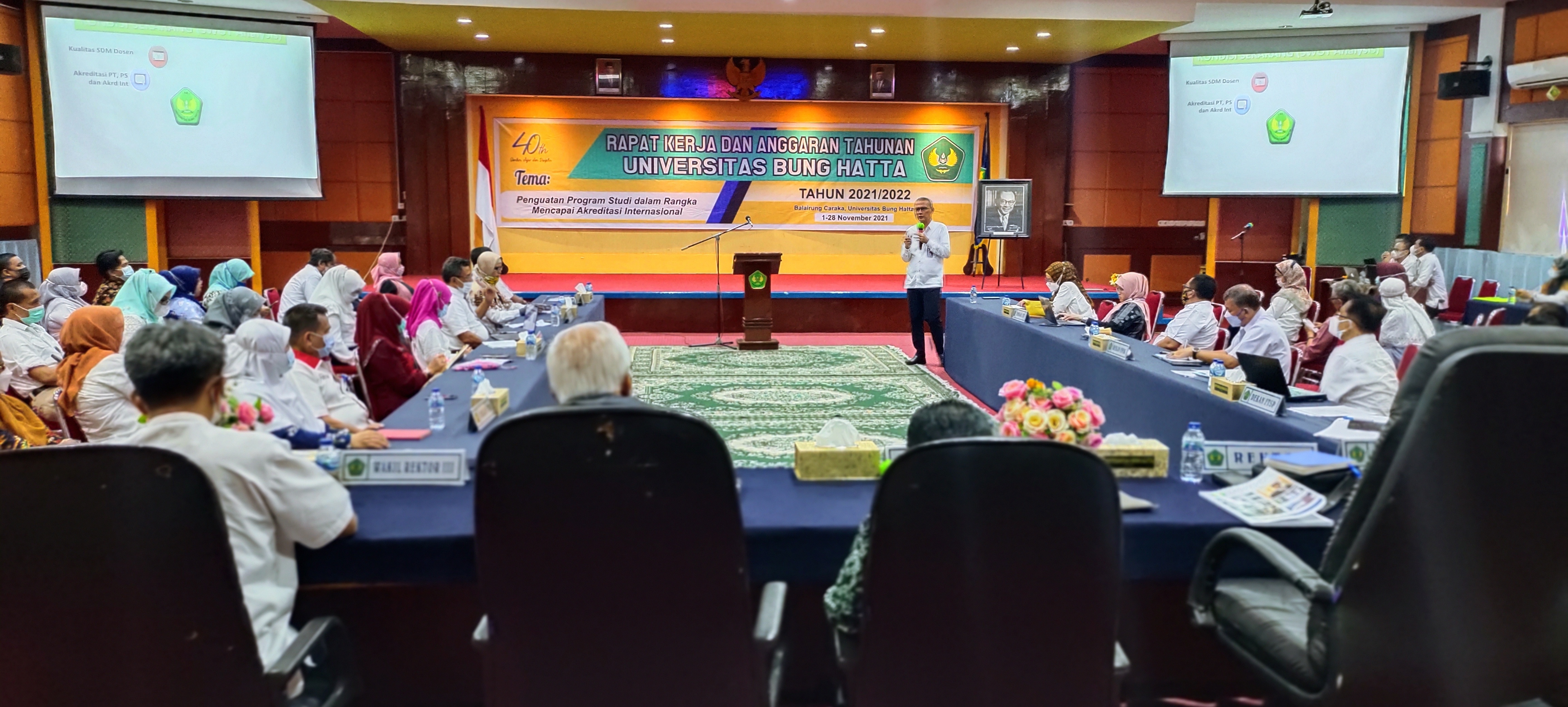 RKAT Tahun 2021/2022: Universitas Bung Hatta Mesti Raih Akreditasi Internasional