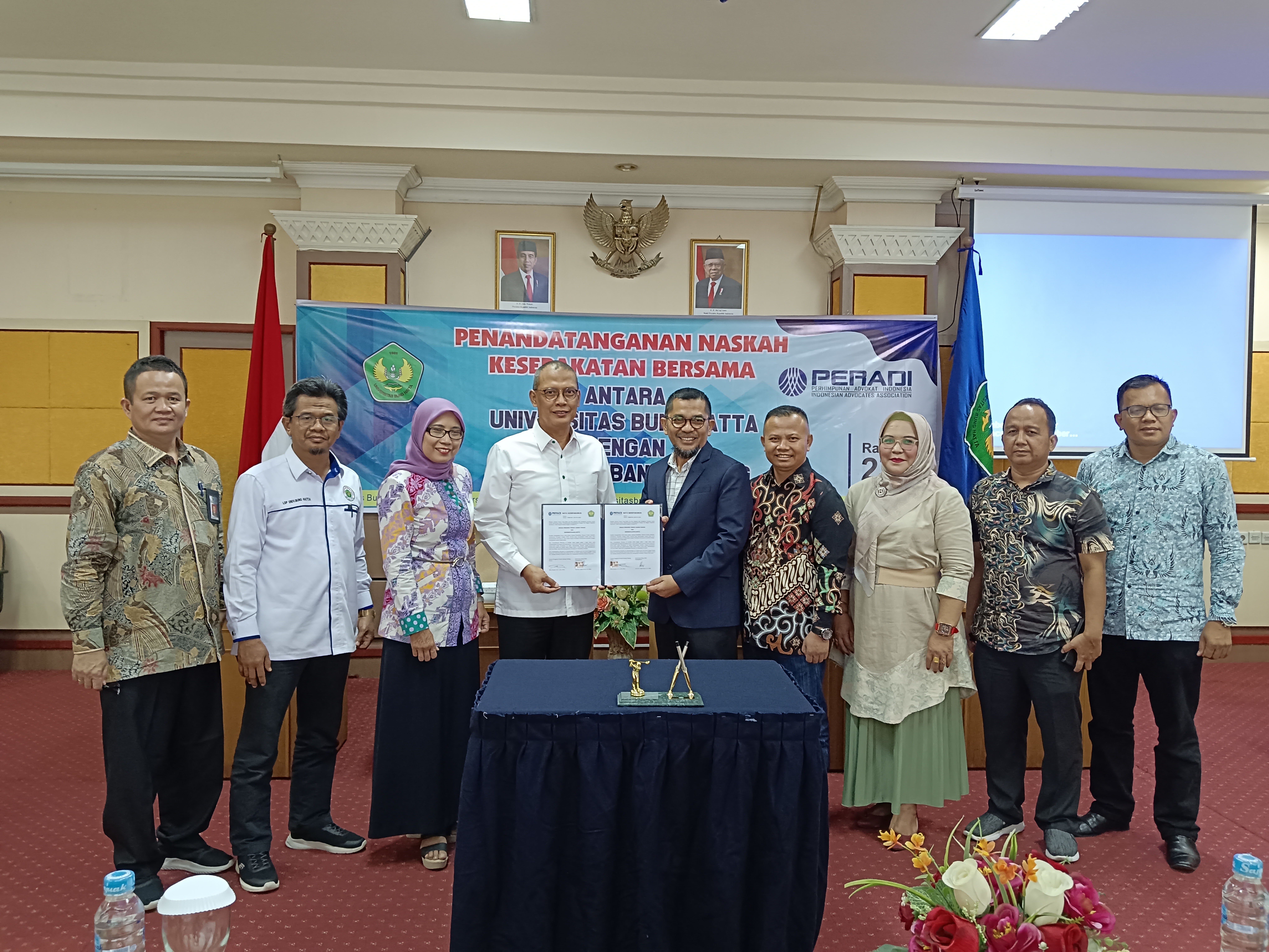 Universitas Bung Hatta Jalin Kerja Sama dengan Peradi Cabang Padang