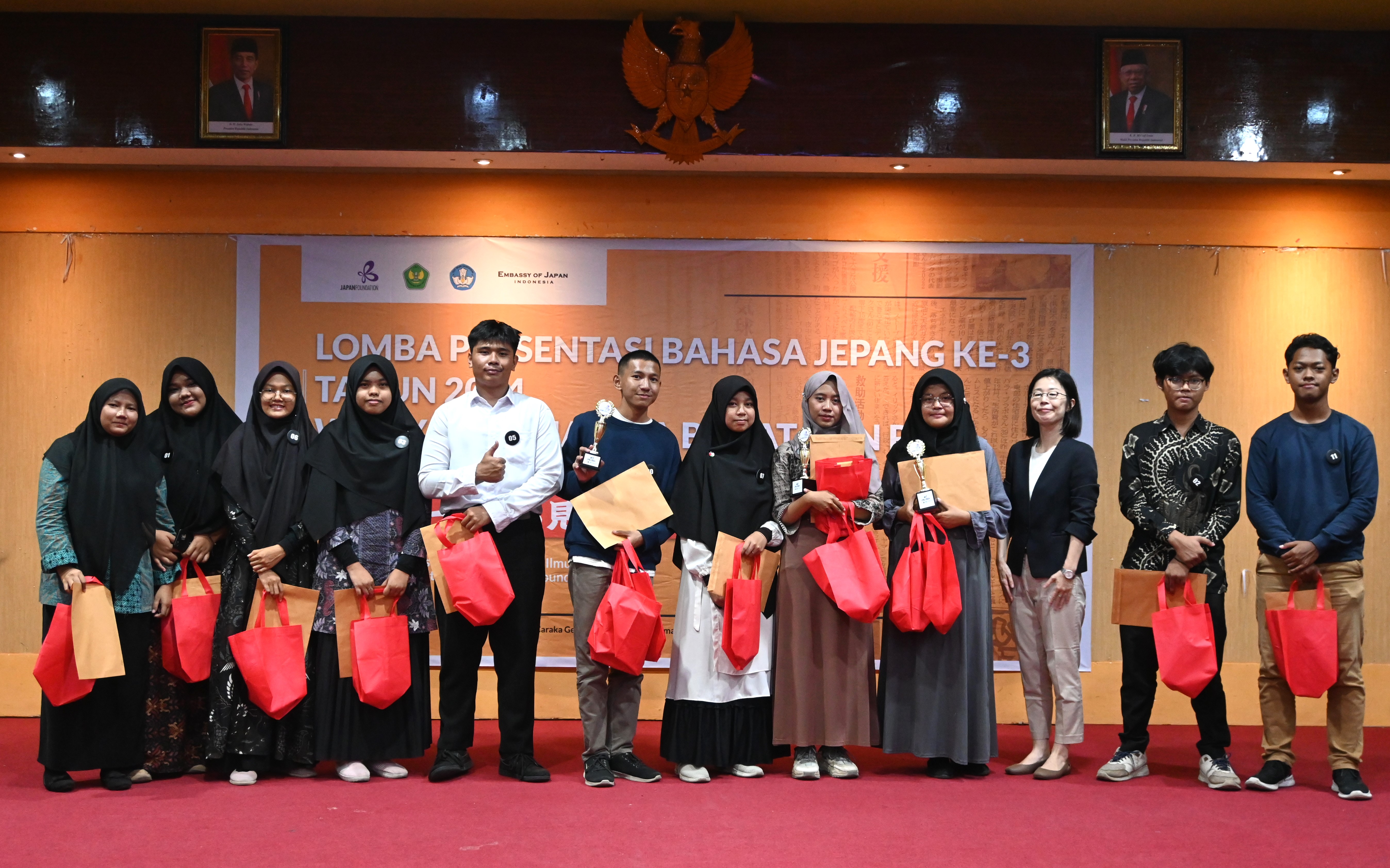 Prodi Satra Jepang, Kembali Gelar Lomba Presentasi Bahasa Jepang Wilayah Sumbar dan Riau