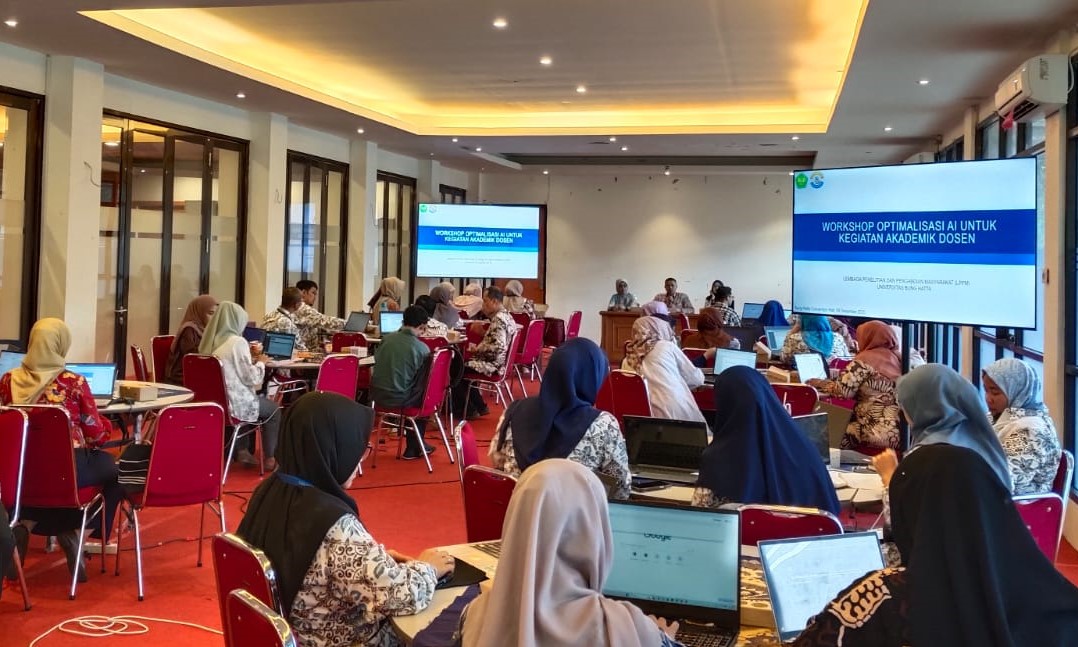 LPPM Universitas Bung Hatta Gelar  Workshop Optimalisasi AI Untuk Kegiatan Akademik