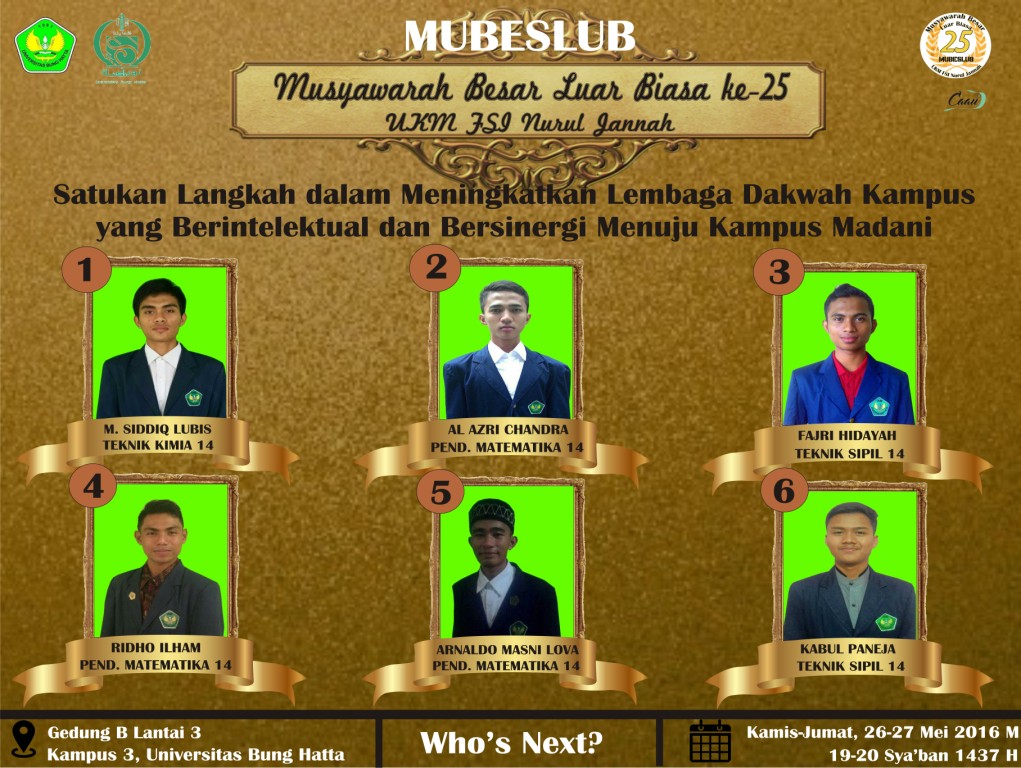 UKM FSI Nurul Jannah Universitas Bung Hatta Gelar Mubeslub