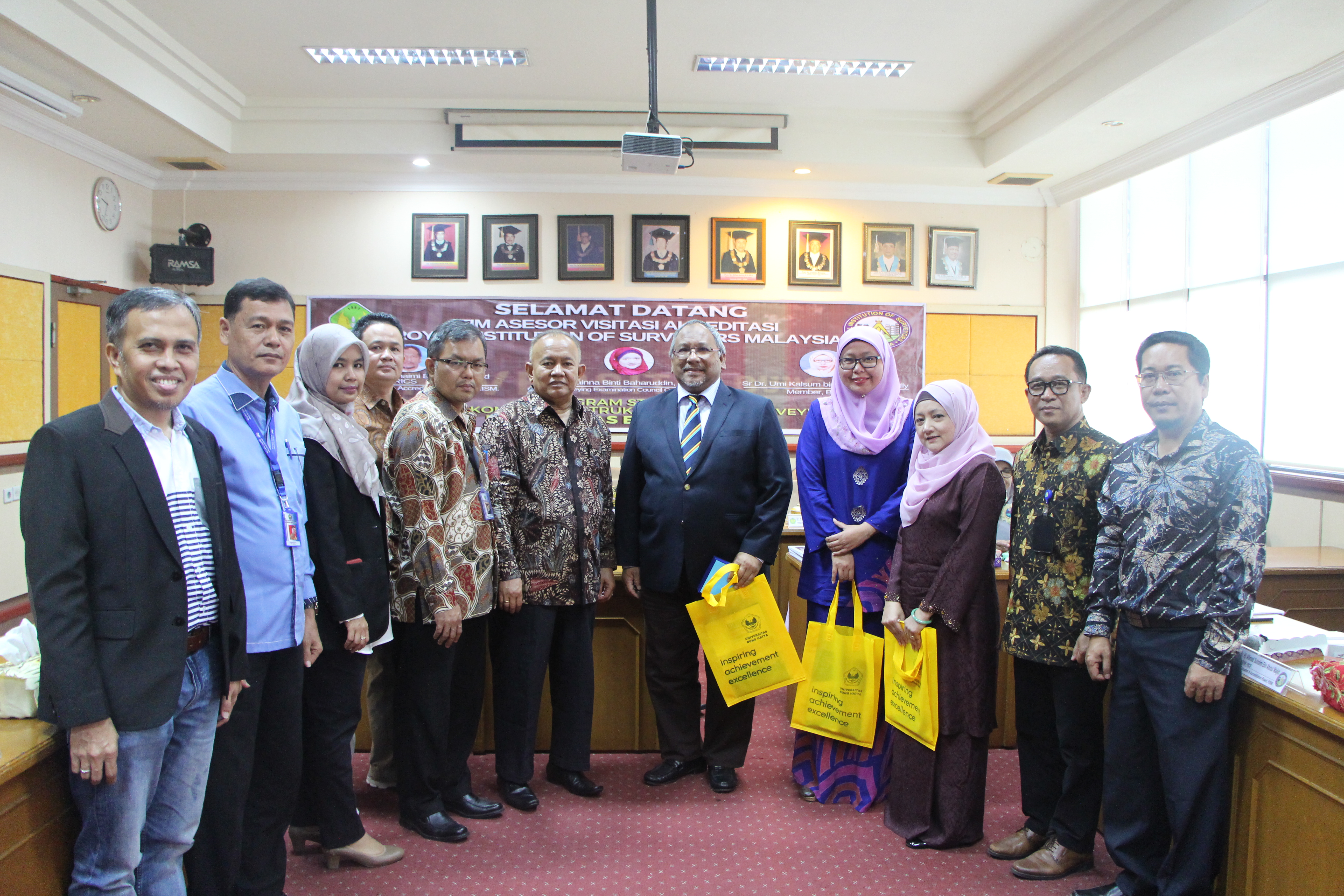 Prodi Quantity Surveying (QS) FTSP UBH Akreditasi Internasional