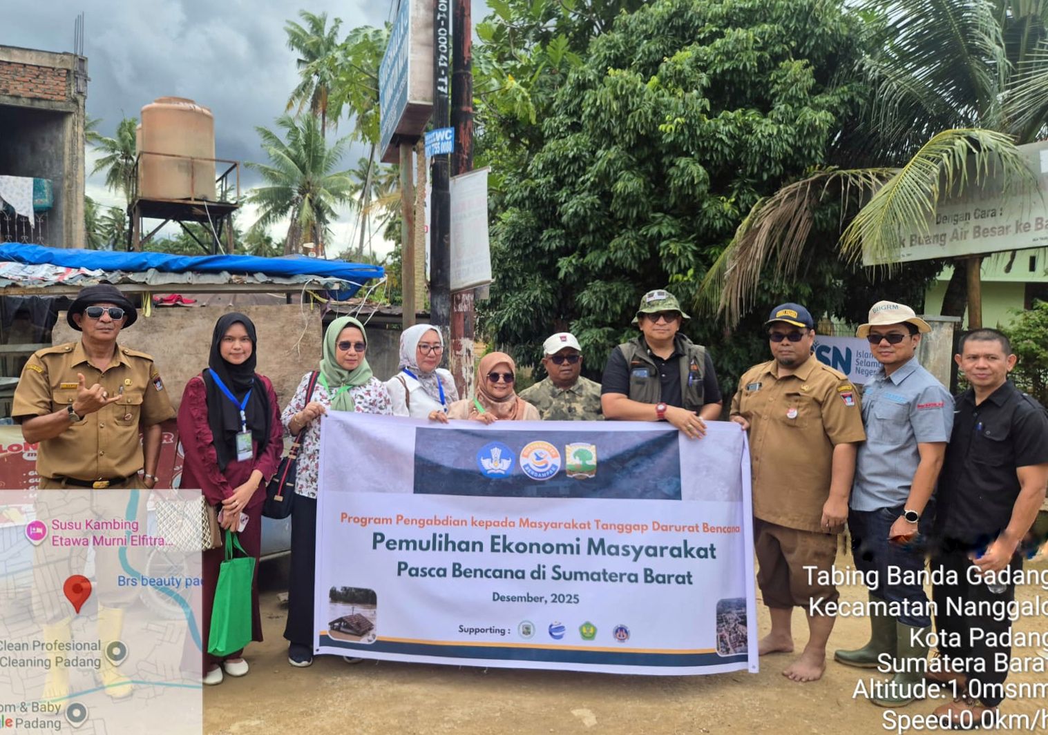 Dosen Universitas Bung Hatta Terlibat Program Pemulihan Ekonomi Masyarakat Pascabencana Sumatera Barat