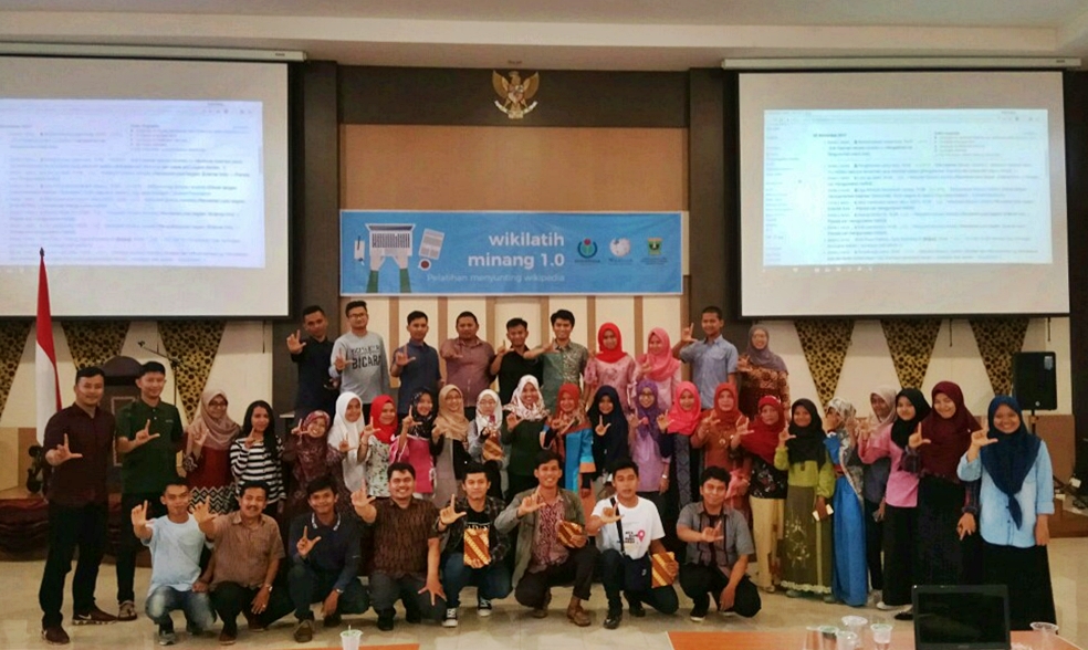 UKM Wawasan Proklamator Universitas Bung Hatta Ikuti Wikillatih Minang 1.0